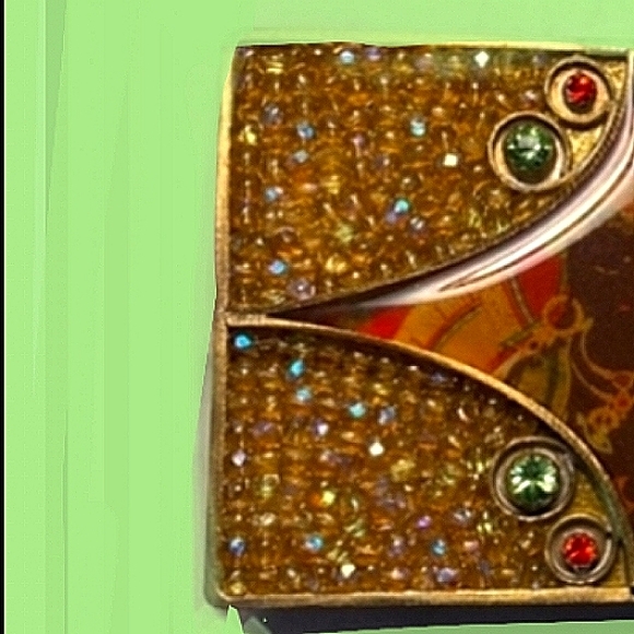 ? Virgins Saints & Angels Indus Embellished Belt Buckle + Pouch NEW main image 6